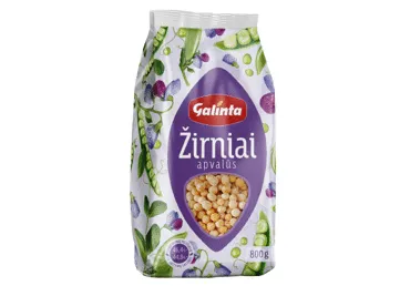 Zirņi GALINTA apaļie 800g