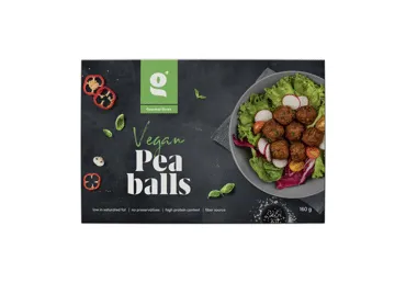 Zirņu bumbiņas GOURMET GREEN 160g