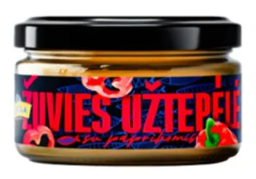 Zivju smēriņš EDEGA ar papriku 180g