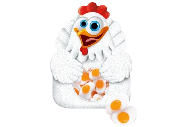 Ž.konf.THE GOMMY'S FACTORY mini olas 80g