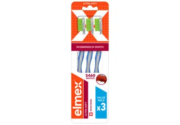 Zobu birste ELMEX Ultra Soft 3gab.