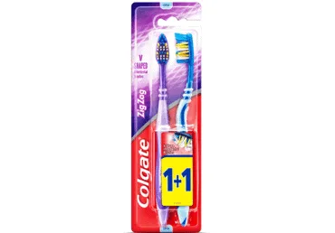 Zobu birstes COLGATE Zig Zag Medium 2gb.
