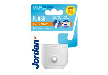 Zobu diegs Jordan Everyday floss 50m+10m