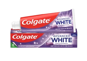 Zobu pasta COLGATE Advanced White Purple 75ml