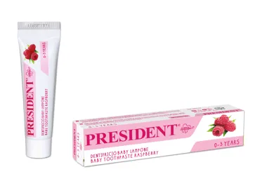 Zobu pasta PRESIDENT BABY 0-3gadi 30ml