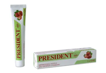Zobu pasta PRESIDENT Kids 3-6 gadi 50ml