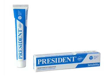 Zobu pasta President Sensitive,75ml