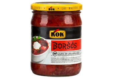 Zupa Borščs ar liellopu gaļu Kok 480G