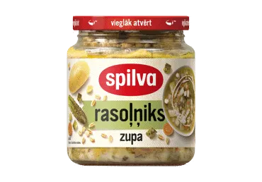 Zupa Rasoļņiks 580g (530g), Spilva