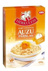 Auzu pārslas HERKULESS ātri pagatavojamas 450g