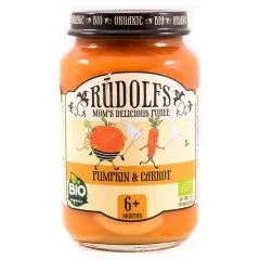 Biezenis Rūdolfs burkānu un ķirbju BIO 190g