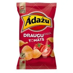 Čipsi ĀDAŽU Draugu paka ar tomātiem 180g