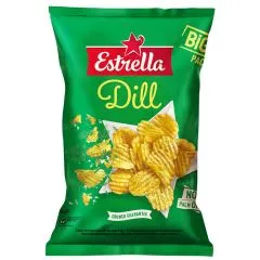 Čipsi ESTRELLA ar diļļu garšu 180g