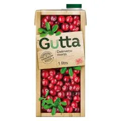 Sulas dzēriens Dzērveņu 1L, Gutta