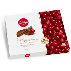 Dzērveņu šķēlītes Laima glazūrā 190g