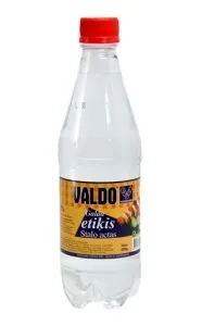 Etiķis galda  9 % 0.5l  PET, Valdo