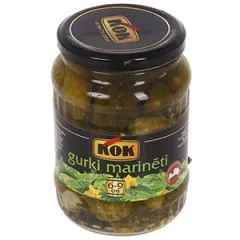 Gurķi Kok marinēti 6-9cm 680g/340g