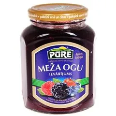 Meža ogu ievārījums 420g, Pūre