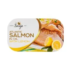 Lasis eļļā ar citronu 149g (120g), Banga