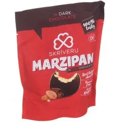 Marcipāns tumšajā šokolādē SKRĪVERU 150g
