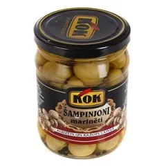 Šampinjoni marinēti 500g (270g), KOK