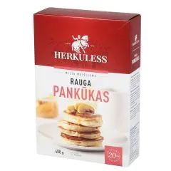 Miltu maisījums Herkuless rauga pankūkas 408g