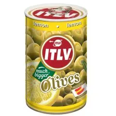 Olīvas zaļās pildītas ar citronu pastu 314ml