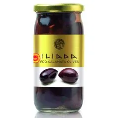 Olīvas Kalamata ar kauliņiem 370g/215g ILIADA [12]