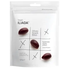 Olīvas Kalamata bez kauliņiem 120g ILIADA [16] SNACK BITES