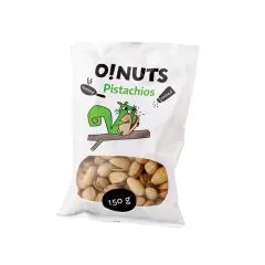 Pistācijas O!NUTS grauzdētas un sālītas, 150g