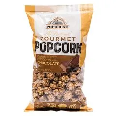 Popkorns POPHOUSE Karameļu šokolādes, 180g
