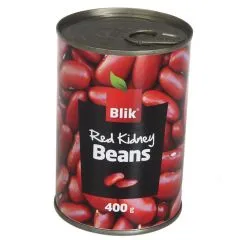 Pupiņas sarkanās 400g (240g), Blik