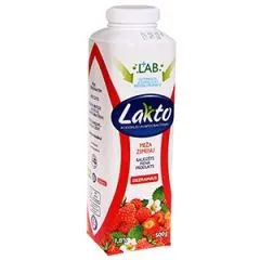 Raudzēts piena prod. Lakto meža zemeņu 450g