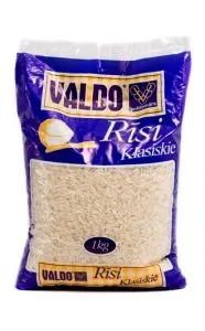 Rīsi Valdo klasiskie fasēti 1kg