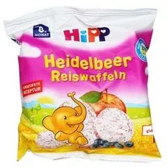 Rīsu krekeri ar melleņu gar Hipp BIO 30g