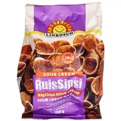 Rudzu sausiņi LINKOSUO ar skābā krējuma garšu, 150g