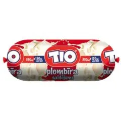 Saldējums Tio plombīrs 500ml/240g