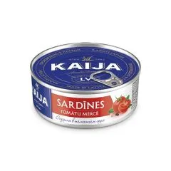 Sardīnes Kaija tomātu mērcē 240g