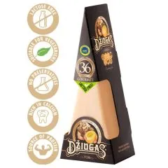 Džiugas 40% cietais siers 36mēn GOURMET 180g
