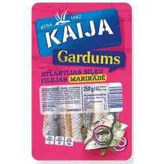 Siļķu filejas marinādē Gardums 250g/143g