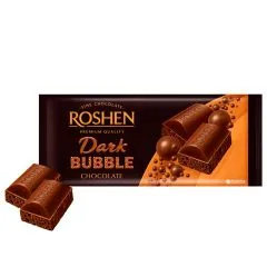 Šokolāde porainā rūgtā 80g, Roshen
