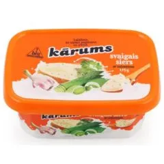Svaigais siers Kārums ar zaļumiem 175g