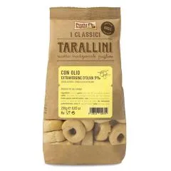 Itāļu uzkoda TARALLINI ar olīveļļu 200g