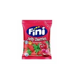 Želejkonfektes Jelly Cherries 90g, Fini
