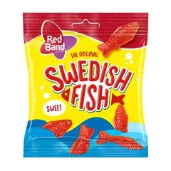 Želejkonfektes Swedish Fish 100g, Red Band
