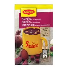 Zupa Maggi borščs šķīstošā ar grauzdiņiem 16g