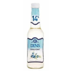 Alk.kokt. DINS Gin&Tonic 14% 0,25L D
