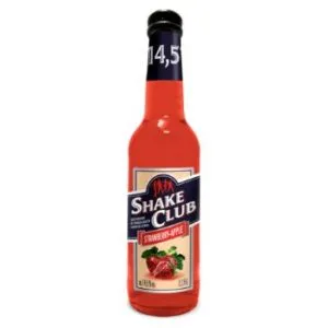 Alk. kokt. Shake Club Strawberry-Apple 14.5% 0.275l