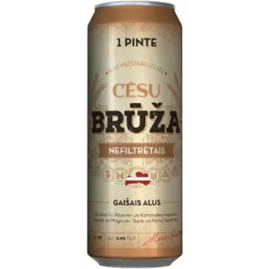Alus CĒSU BRŪŽA nefiltr. 5,4% 0,568L sk.
