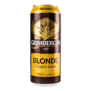 Alus GRIMBERGEN Blonde, 6,7%, bundžā, 0.5l(DEP)